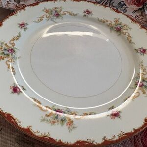 Vintage 1950s Harmony House Wembley 10” Elegant Floral Dinner Plate